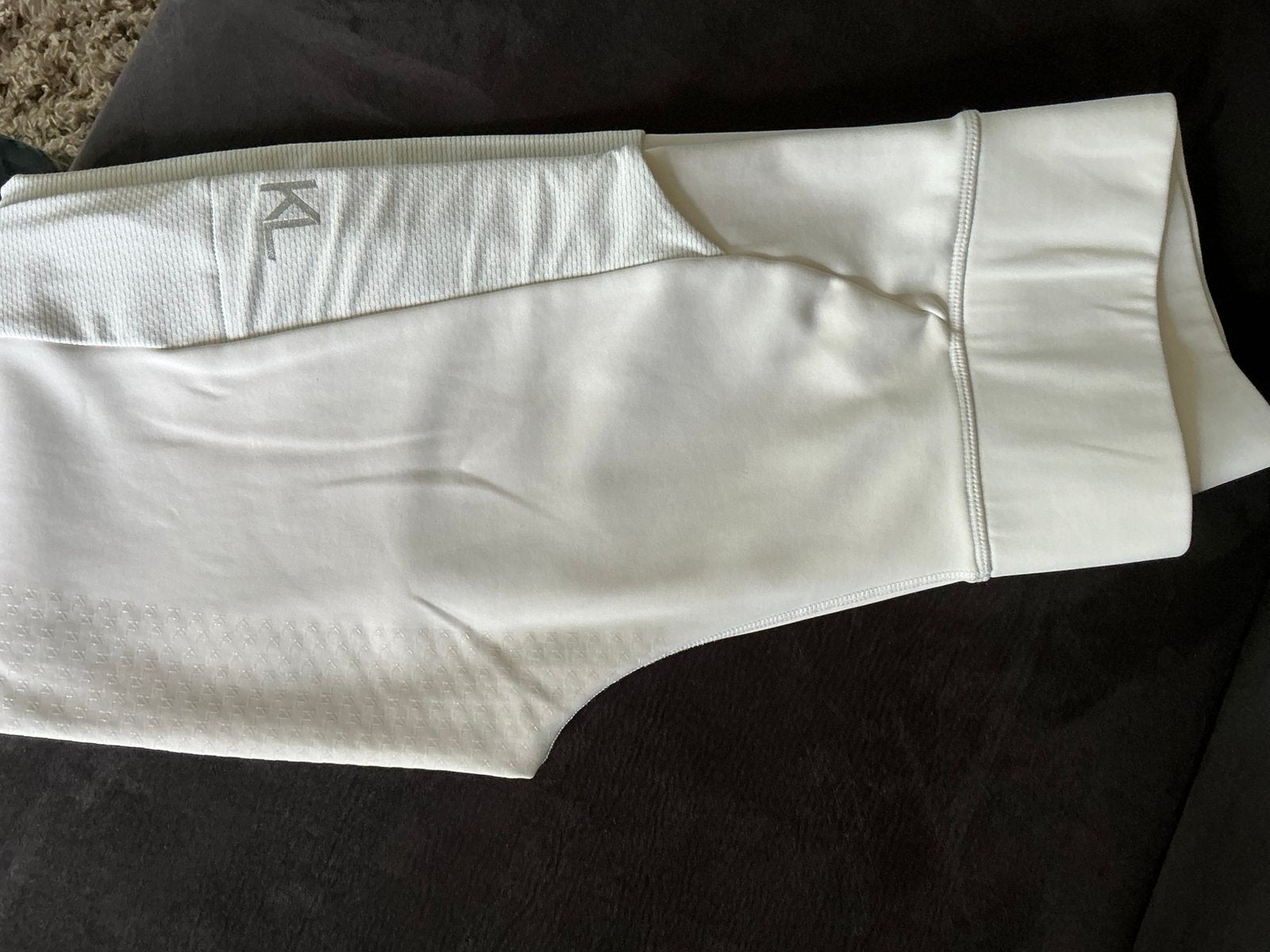 Mooie witte rijlegging van Kingsland  maat L, Dieren en Toebehoren, Kingsland, L, Onderkleding, Zo goed als nieuw