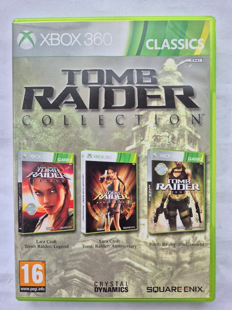 TOMB RAIDER collection, Gebruikt, 1 speler, Racen en Vliegen, Ophalen of Verzenden