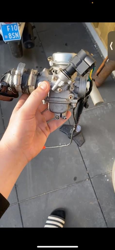 24mm gy6 carburateur naraku spruitstuk voor 50/80/90/100/125, Ophalen of Verzenden