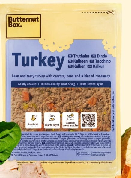 6 x turkey 1x chilcken butternutbox, Ophalen, Hond