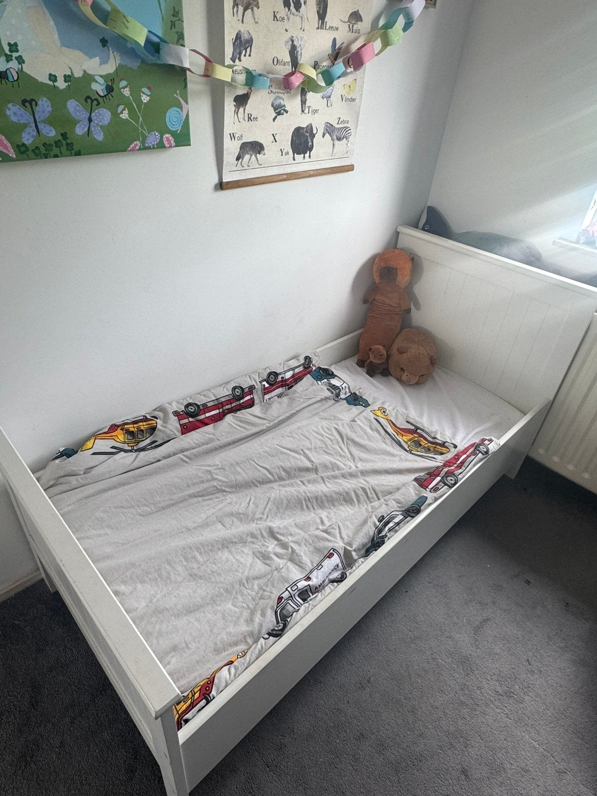 Gratis peuterbed, Ophalen, Gebruikt, 70 tot 85 cm, 140 tot 160 cm