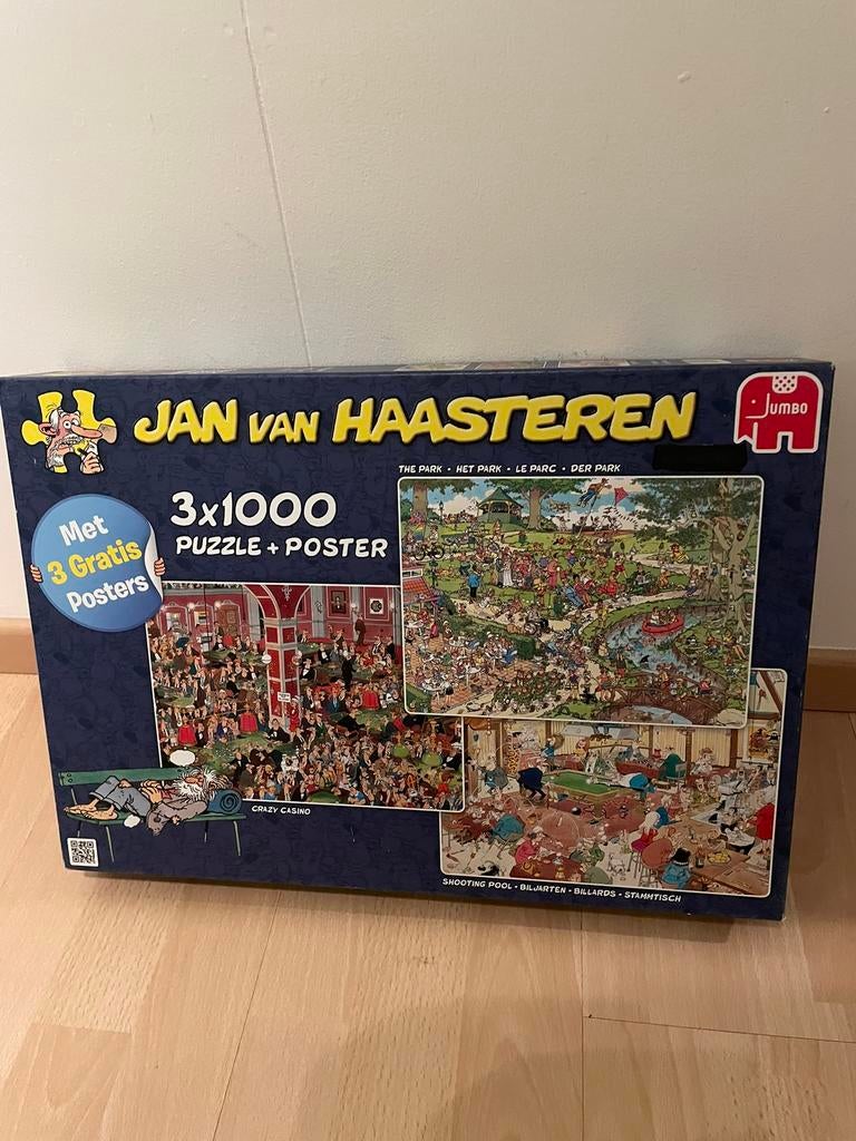 Jan van Haasteren puzzel, Ophalen, Zo goed als nieuw