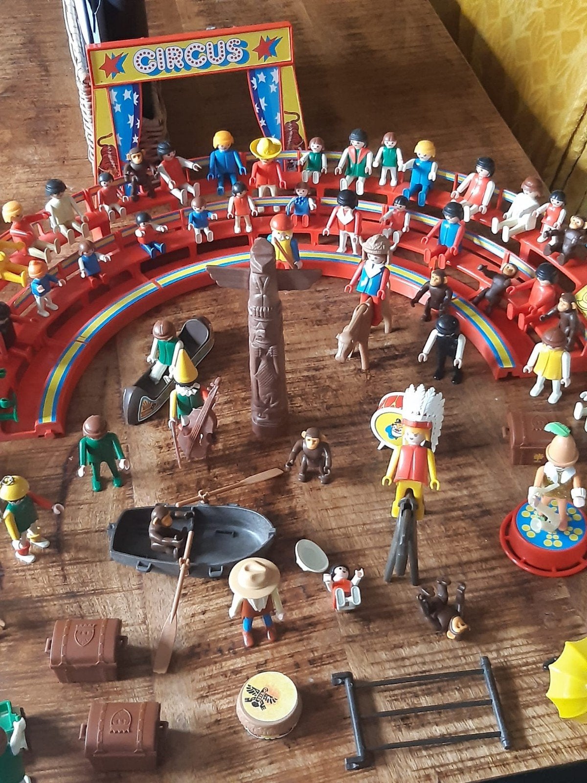 Playmobiel, Ophalen, Gebruikt