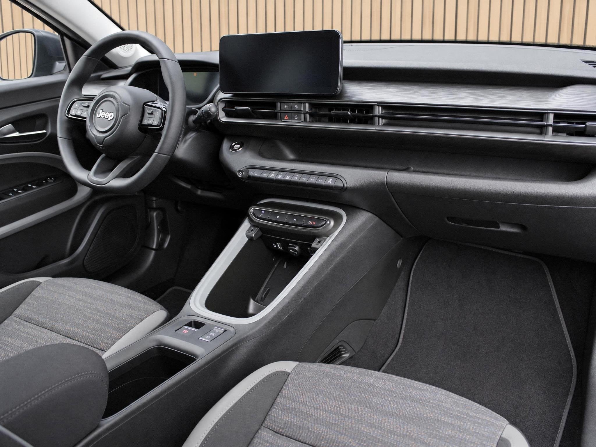 Jeep Avenger Longitude Business Pack 54 kWh | Navi / Climate, Auto's, 12 maanden, Stof, Gebruikt, Zwart