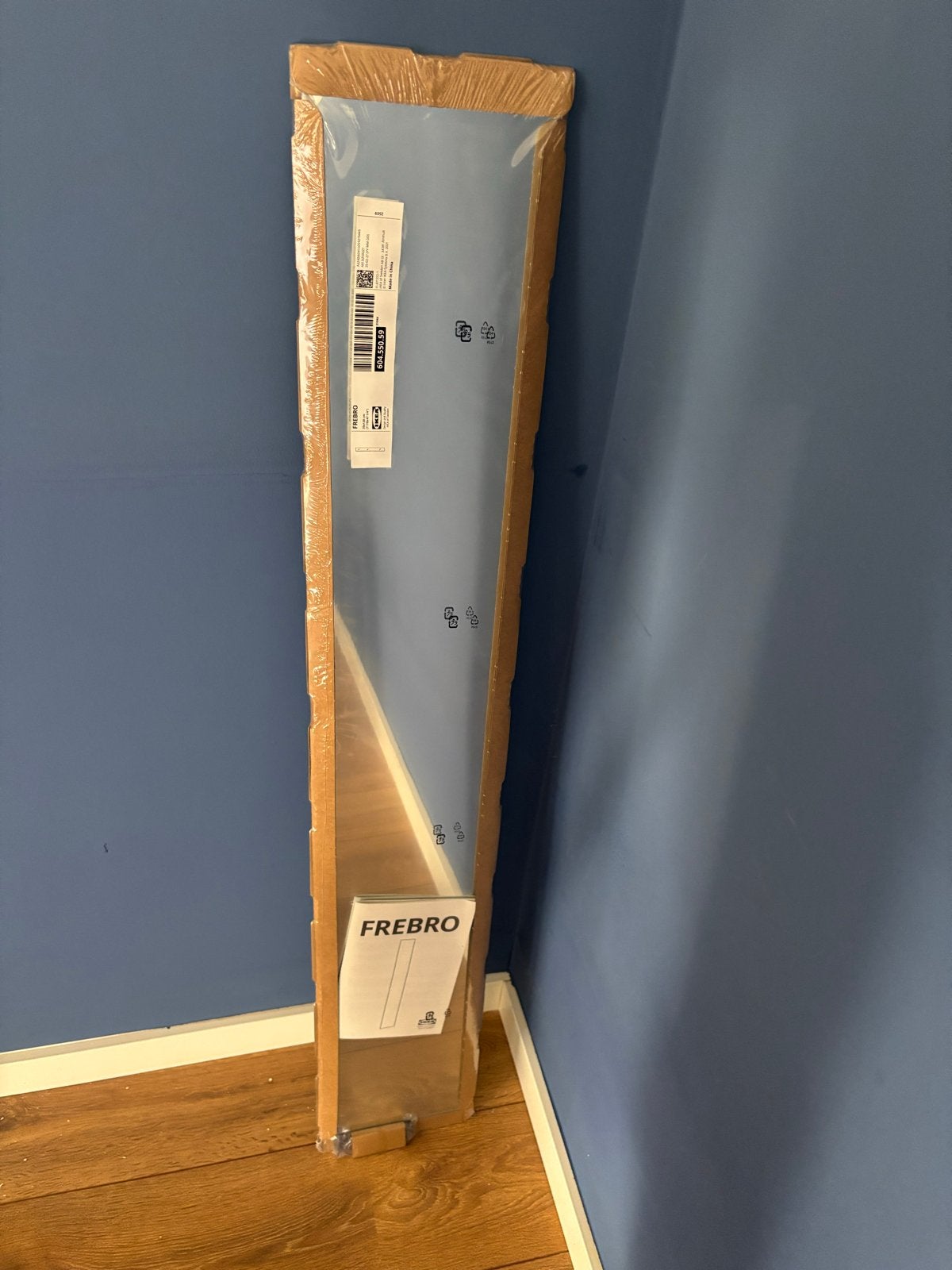 IKEA Frebro spiegel 20x120 cm - Nieuw in verpakking, Ophalen, Nieuw, Minder dan 50 cm, 100 tot 150 cm