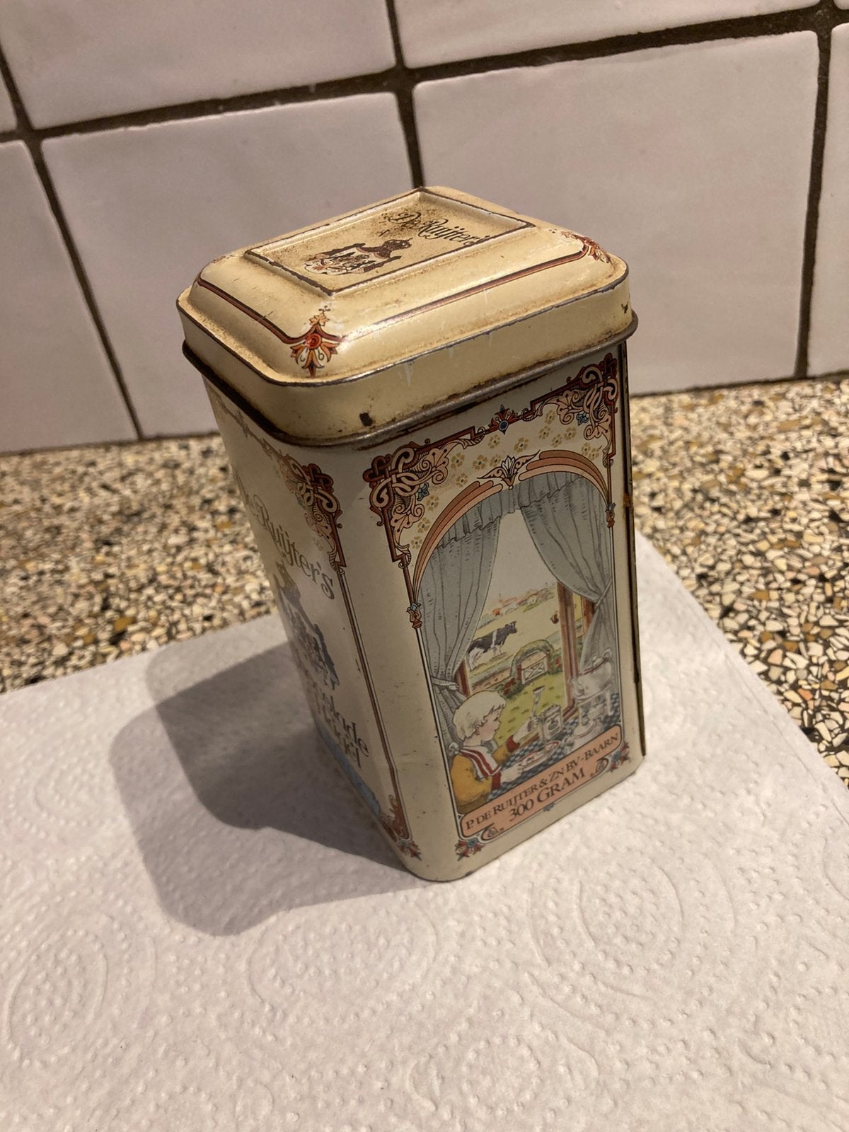 Blikje de ruijter hagelslag, Ophalen of Verzenden, Gebruikt, Overige
