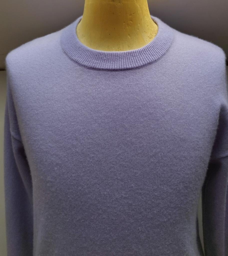 Les tricots de Lea 100% Cashmere trui M 38 Lila Paars, Maat 38/40 (M), Verzenden, Paars, Zo goed als nieuw