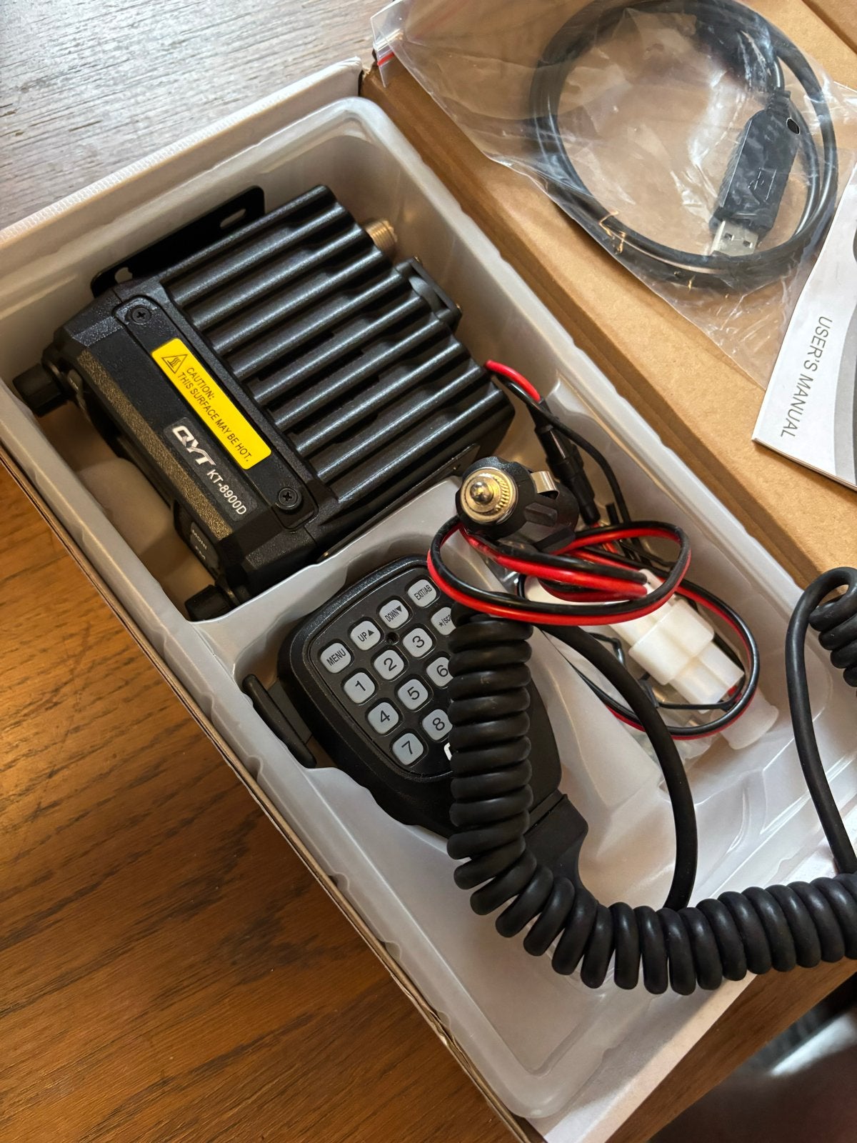 QYT KT-8900D Mini Dual-Band Mobilofoon (25W) - Nieuw, Ophalen of Verzenden, Nieuw, 15 km of meer, Portofoon of Walkie-talkie