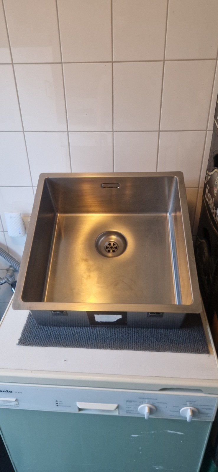 spoelbak 40x40x18 caressi, Ophalen, 25 tot 50 cm, 50 tot 100 cm, Minder dan 100 cm