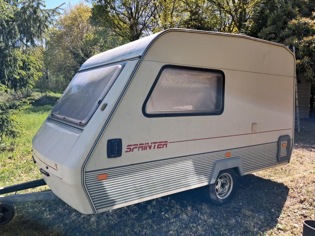 Beyerland sprinter 1990 ,vrij nieuwe 4 seizoenen voortent, Treinzit, Particulier, Tot en met 4, Luifel