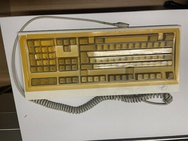 IBM PS/2 Vintage Toetsenbord Model M (1990), Computers en Software, Toetsenborden, Ophalen of Verzenden, Zo goed als nieuw, Qwerty