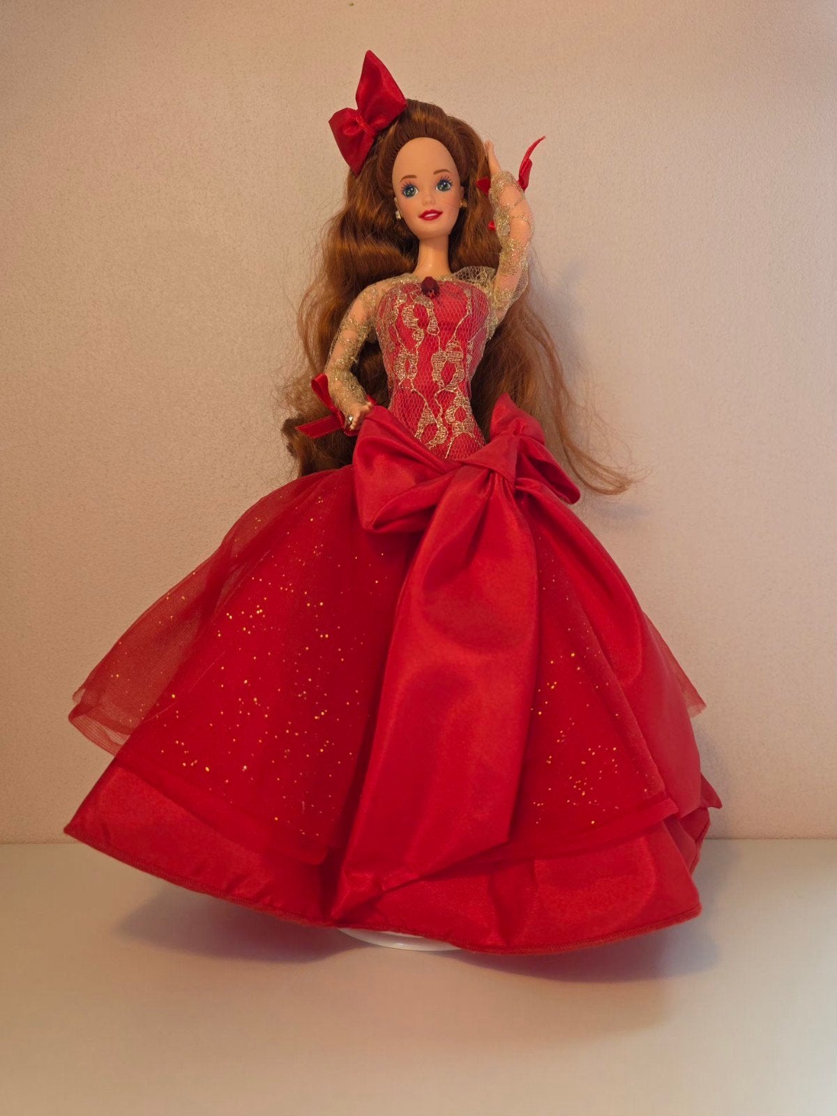 Barbie Radiant in Red 1992, Ophalen of Verzenden, Zo goed als nieuw, Fashion Doll