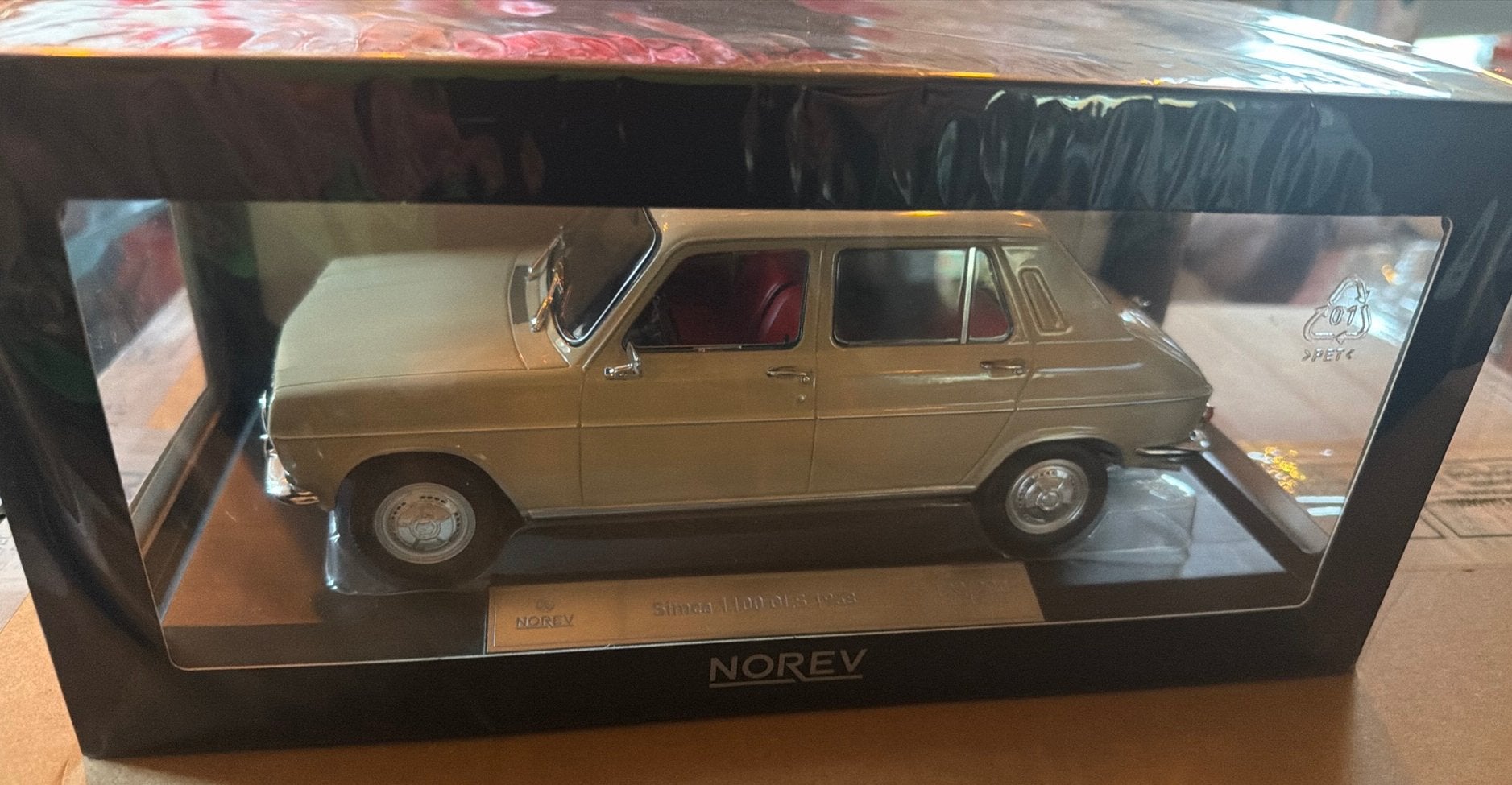Norev Simca 1100 GLS 1970 schaalmodel, Auto, R, Nieuw, Norev