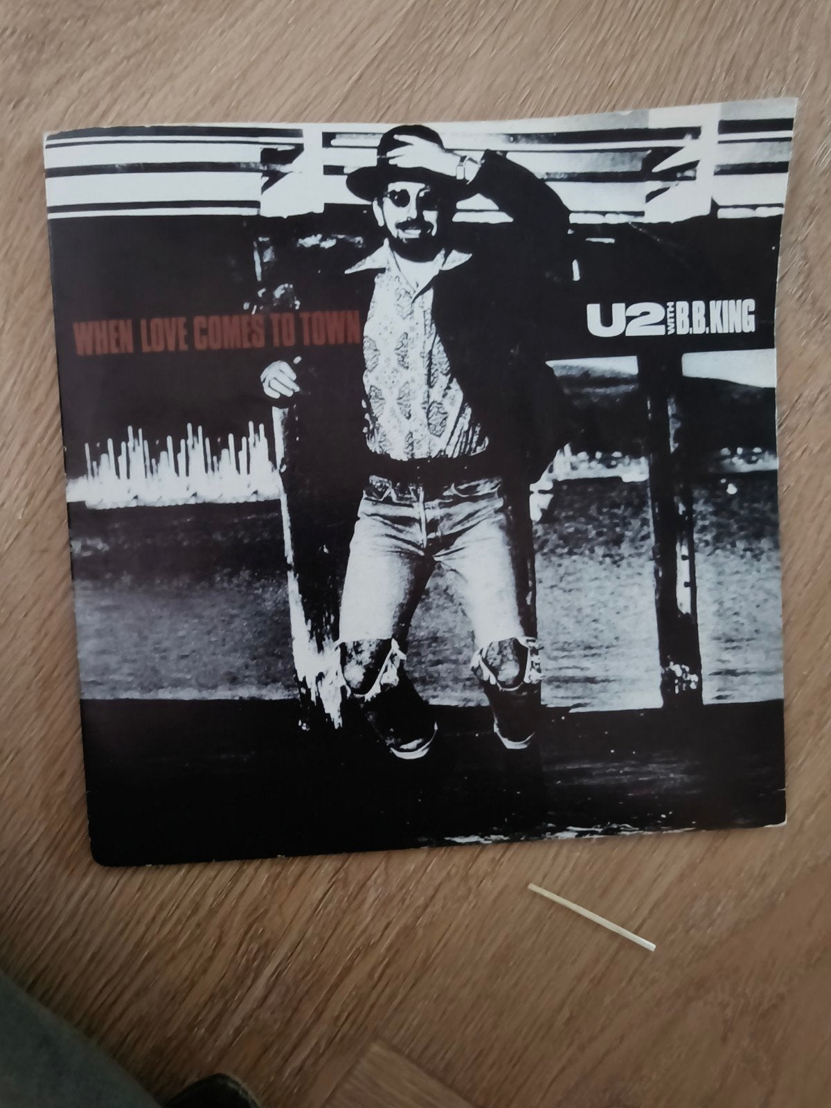 U2 with B.B. King - When Love Comes to Town 7 inch vinyl, Gebruikt, 7 inch, EP, Rock en Metal