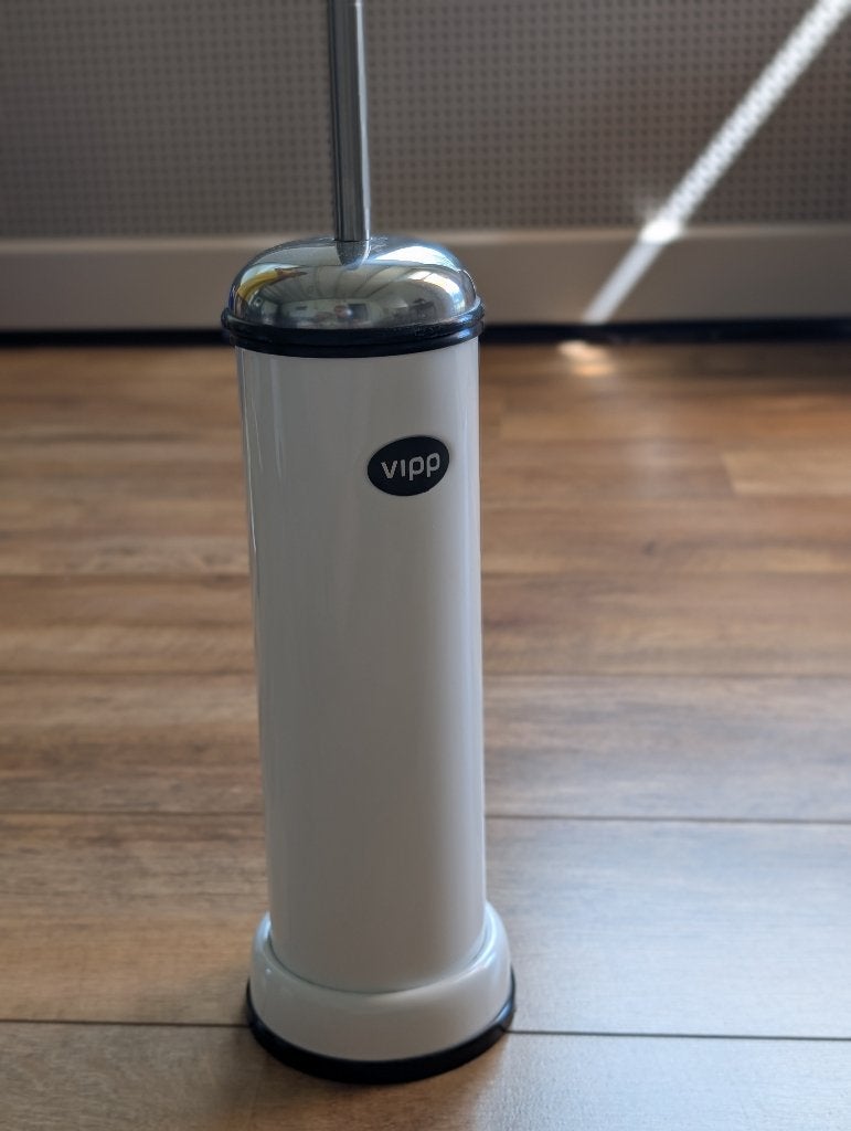 Vipp toiletborstel wit, Toilet-accessoire, Gebruikt, Ophalen of Verzenden, Wit