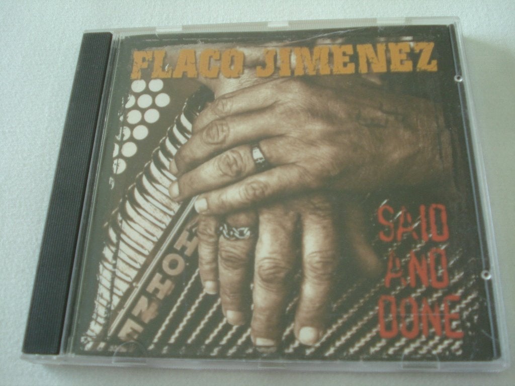FLACO JIMENEZ- SAID AND DONE, Overige genres, Ophalen of Verzenden, Zo goed als nieuw, Album