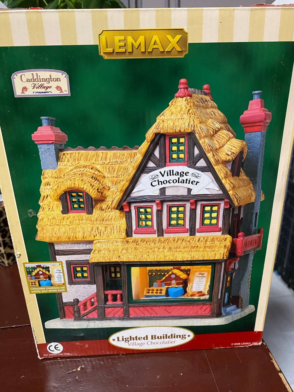 Lemax village  met adapter 3 aansluitingen!, Meerkleurig, Verzenden, Steen/keramiek, Klassiek