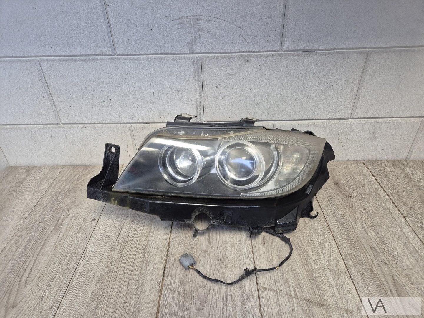 Koplamp links XENON van BMW 3 serie E90 E91 2005 - 2009 €125, Gebruikt, -, -, Ophalen of Verzenden