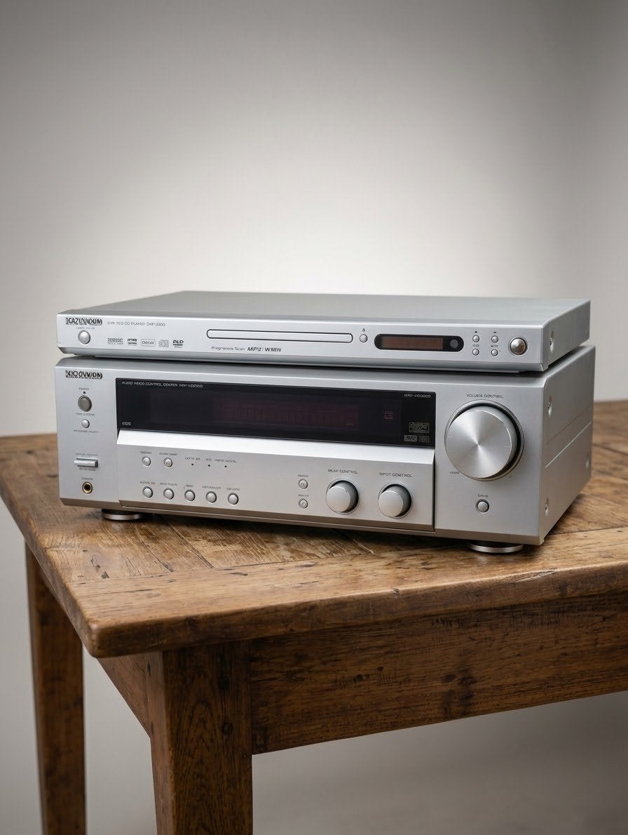 Complete Kenwood & Jamo 5.1 Home Cinema Set (Receiver, DVD-s, Ophalen, Gebruikt, Overige merken