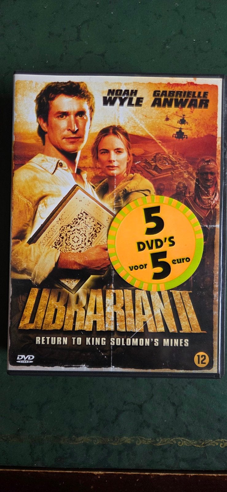 The Librarian: Return to King Solomon's Mines DVD, Nederlands, Ophalen of Verzenden, Vanaf 12 jaar, Inclusief doosje