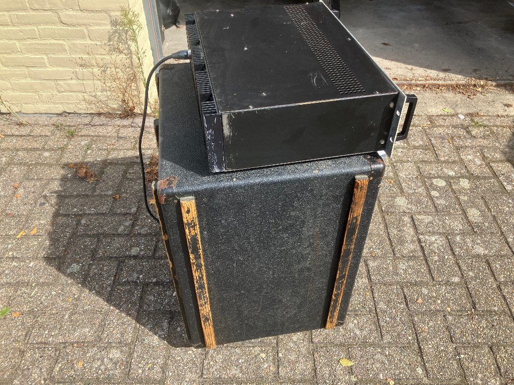 Dynacord BS408 basversterker, Ophalen, Gebruikt, Basgitaar, 100 watt of meer