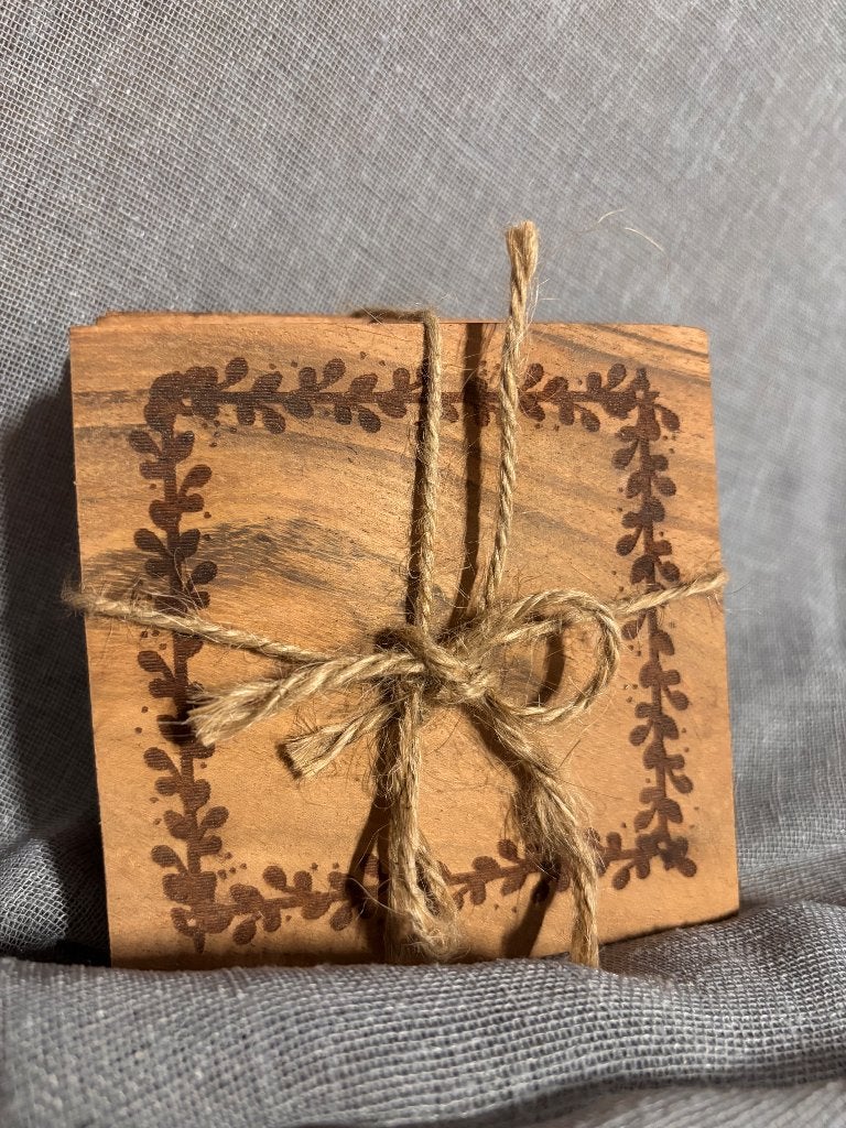 Houten onderzetters, Ophalen of Verzenden