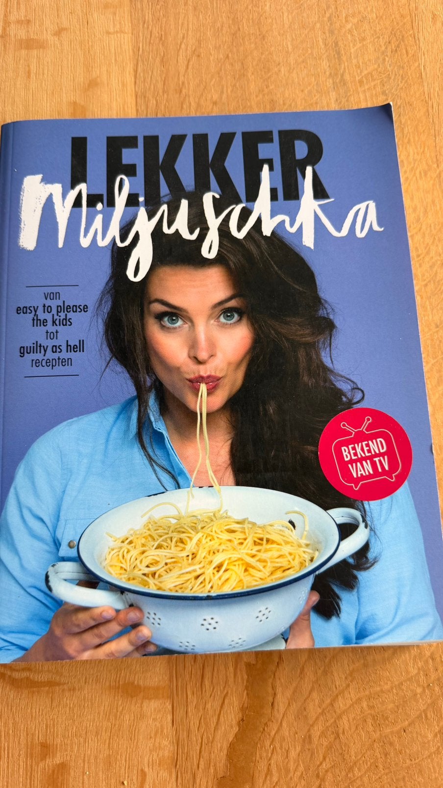 Lekker Miljuschka kookboek, Ophalen of Verzenden, Zo goed als nieuw