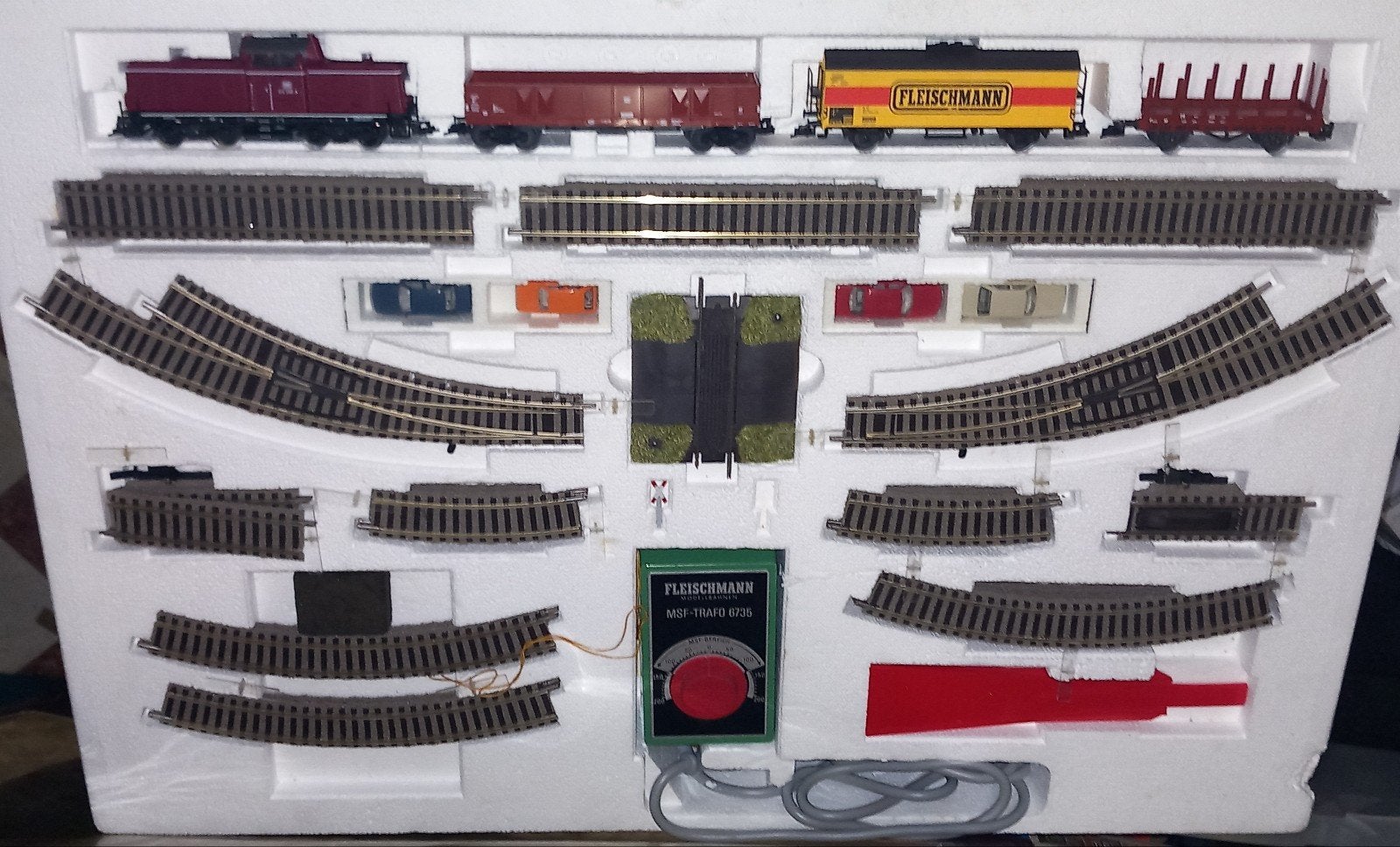 Te koop fleischmann  start set  a+ b, Gebruikt, Gelijkstroom, Verzenden, Fleischmann