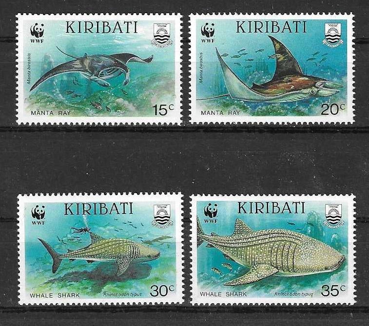 Kiribati Michel 566-569 postfris WNF, Ophalen of Verzenden, Postfris