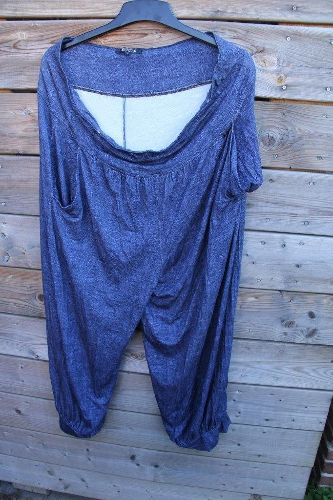 Tregging blauw Twister mt 3 (46/50) Vaste prijs, Blauw, Maat 46/48 (XL) of groter, Ophalen of Verzenden, Zo goed als nieuw