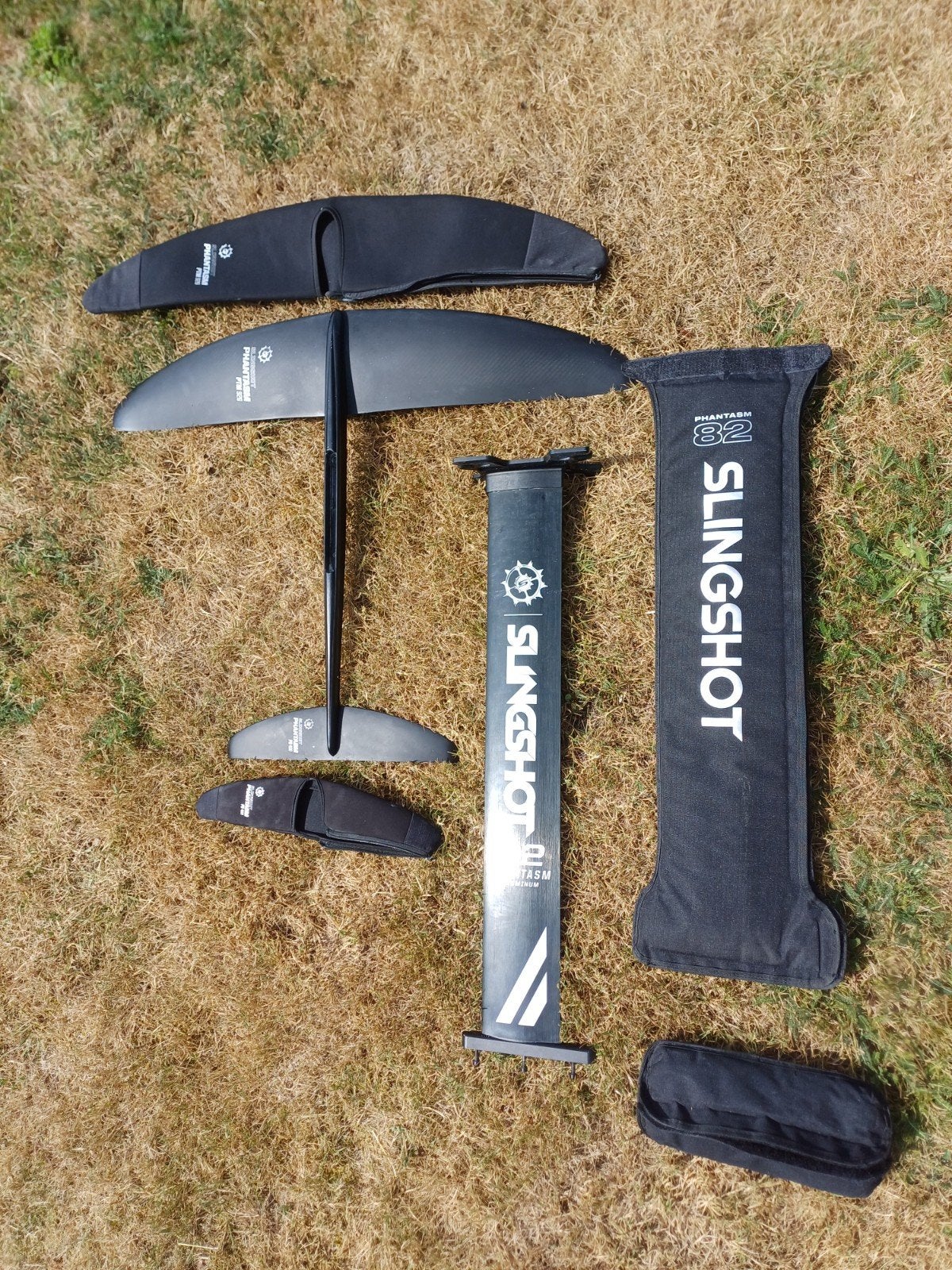Slingshot phantasm foil set 2jaar oud, Watersport en Boten, Wingsurfen, Ophalen, Wingsurf-hydrofoil