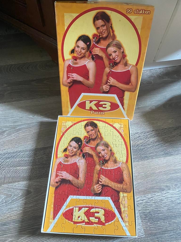 puzzel K3 99 stukjes, Ophalen, Meer dan 50 stukjes, Gebruikt, 6 jaar of ouder