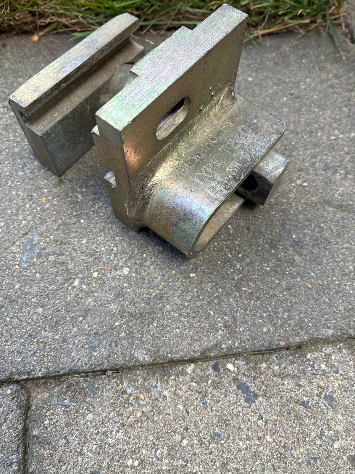 Disselslot Mewaho BV Type T240, Ophalen of Verzenden, Gebruikt