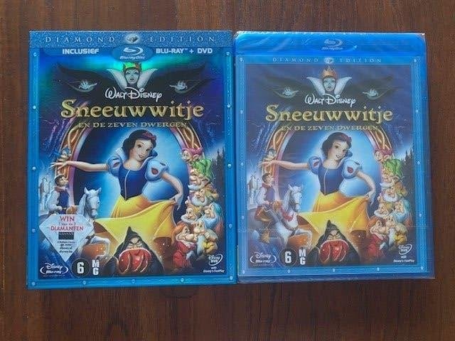 Sneeuwwitje blu-ray + dvd nieuw nog in seal, Cd's en Dvd's, Ophalen of Verzenden, Nieuw in verpakking, Nederlands, Alle leeftijden