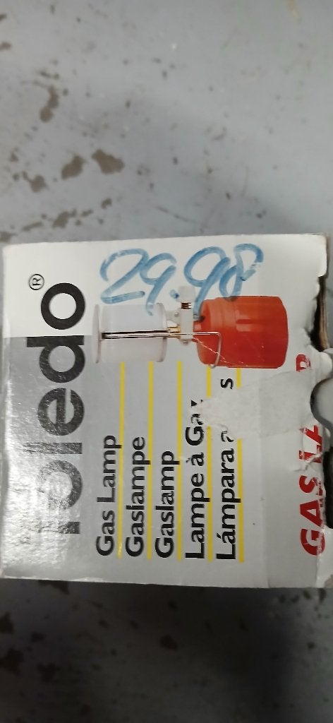 gaslamp, Ophalen of Verzenden, Zo goed als nieuw