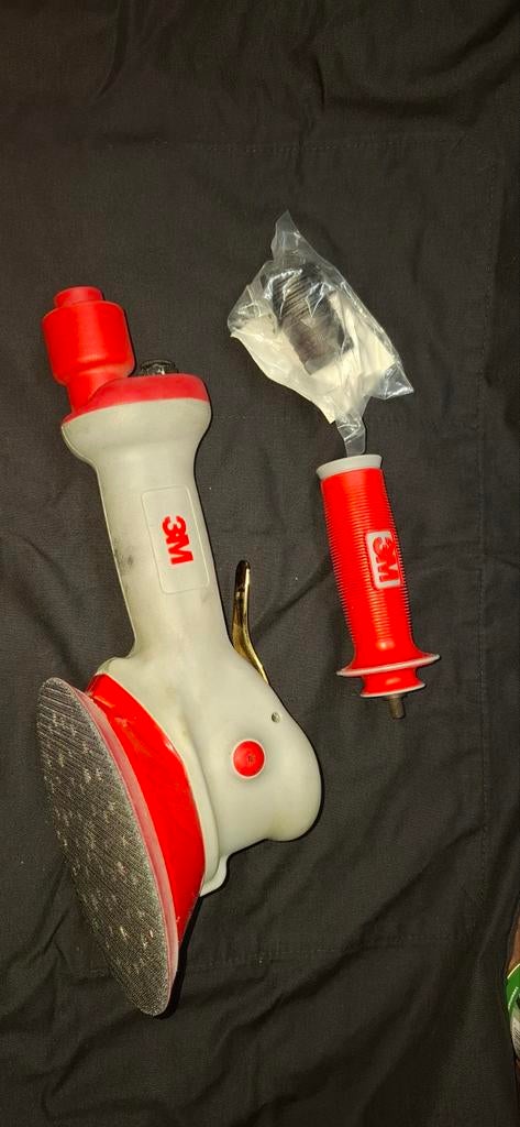 3M Pneumatische Schuurmachine 150mm  1x Gebruikt, Ophalen of Verzenden, Gebruikt, Minder dan 600 watt