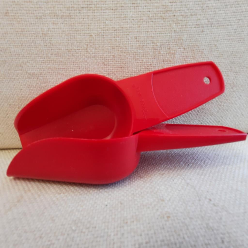 Tupperware maatschepjes rood 2 stuks - nieuw -, Ophalen of Verzenden, Nieuw, Rood, Overige typen