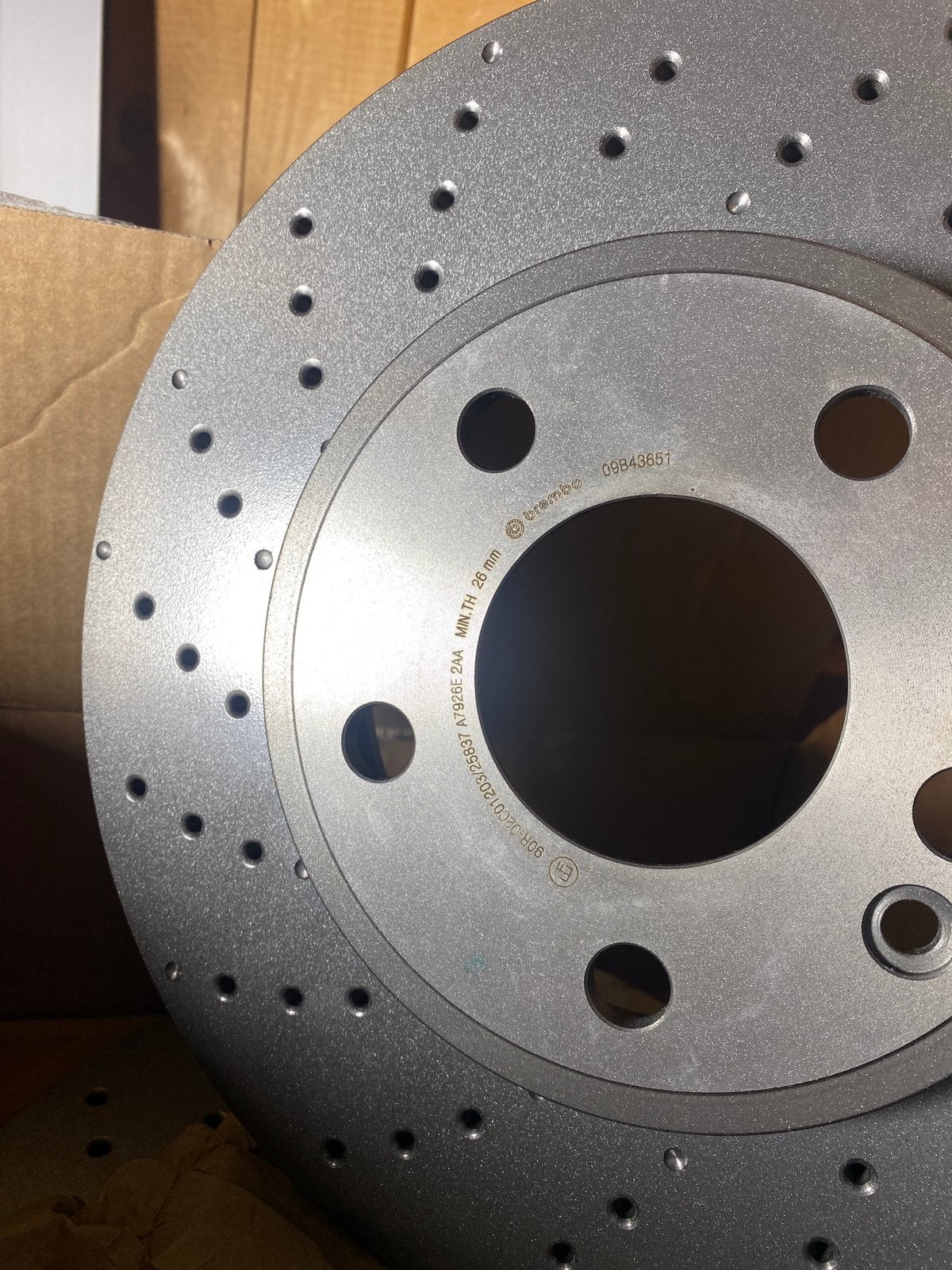GLOEDNIEUWE Brembo remschijven!, Ophalen, Nieuw, Mercedes-Benz