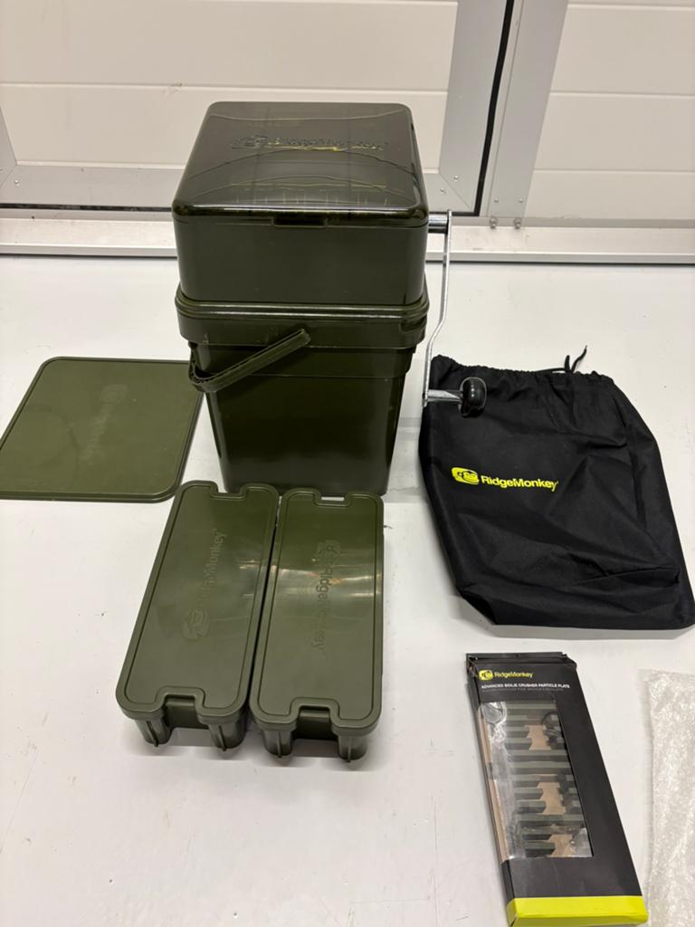 Ridgemonkey Advanced Boilie Crusher Set nieuw, Ophalen, Nieuw, Complete set