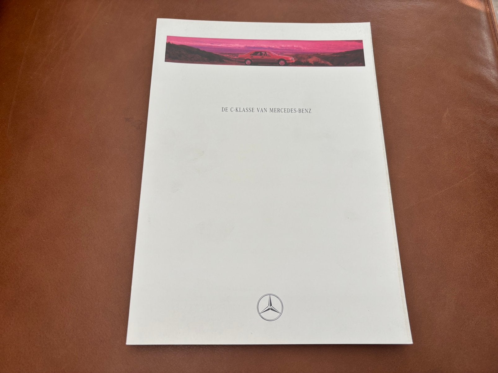 Folder Mercedes-Benz C-klasse W202 1993 (C180, C280, C280D), Ophalen of Verzenden, Zo goed als nieuw, Mercedes