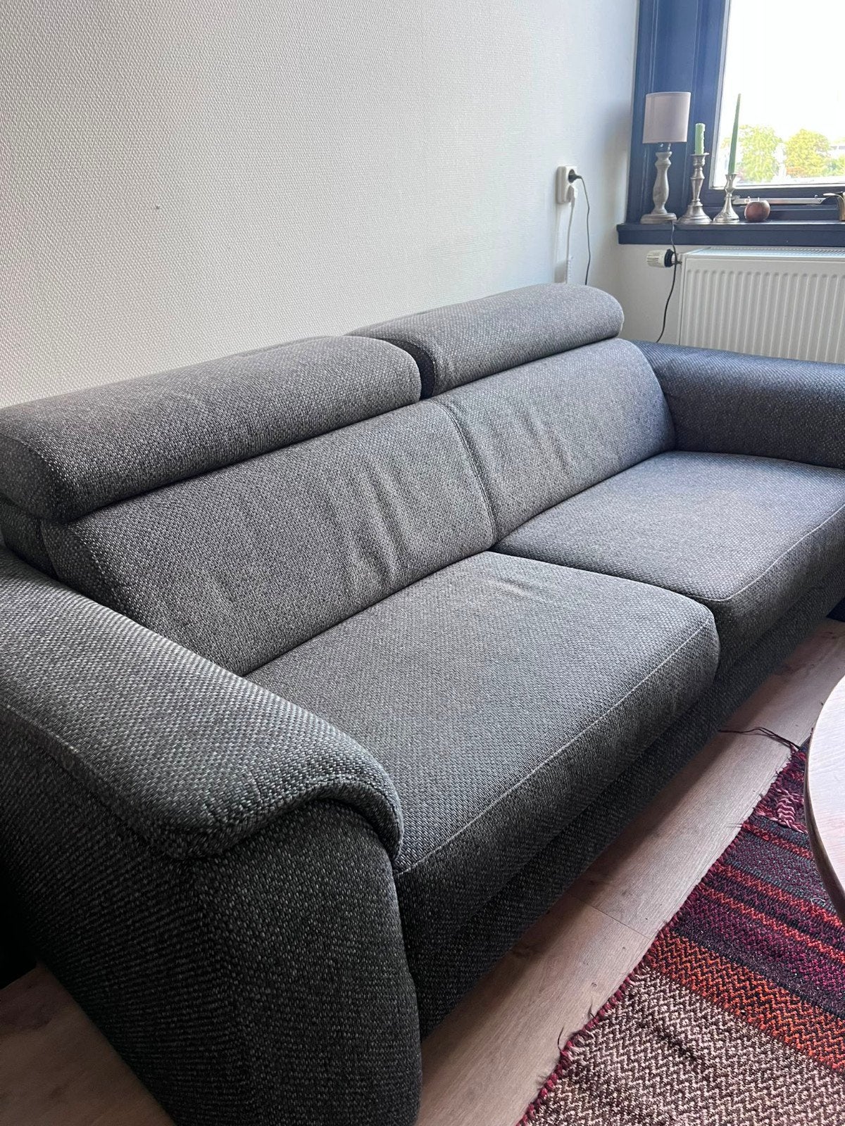 Gratis bank - Comfortabele 3-zitsbank, Gebruikt, Driepersoons, 75 tot 100 cm, Ophalen of Verzenden