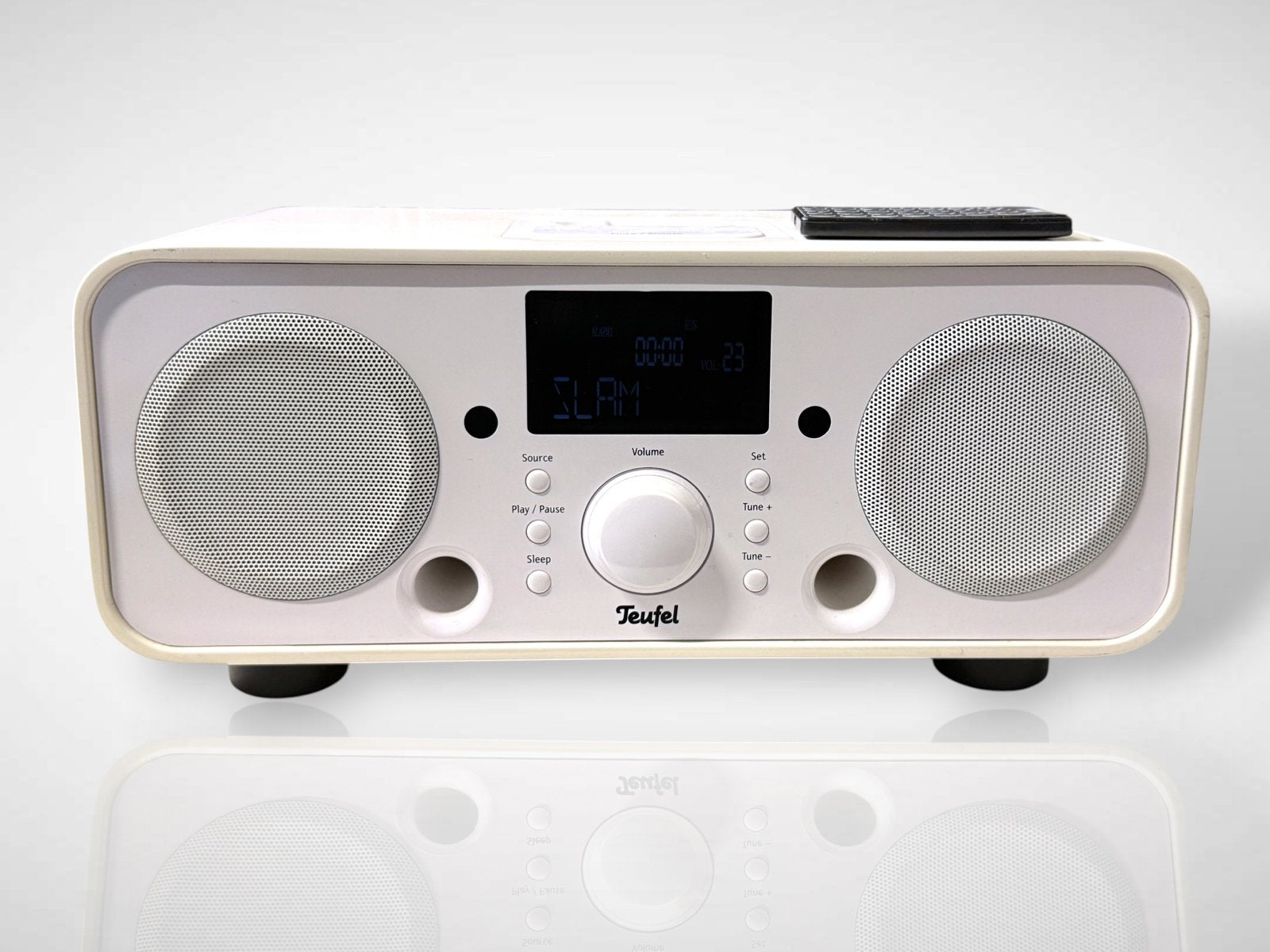 Teufel iTeufel Radio met afstandsbediening, Teufel, Teufel, Ophalen of Verzenden, Zo goed als nieuw