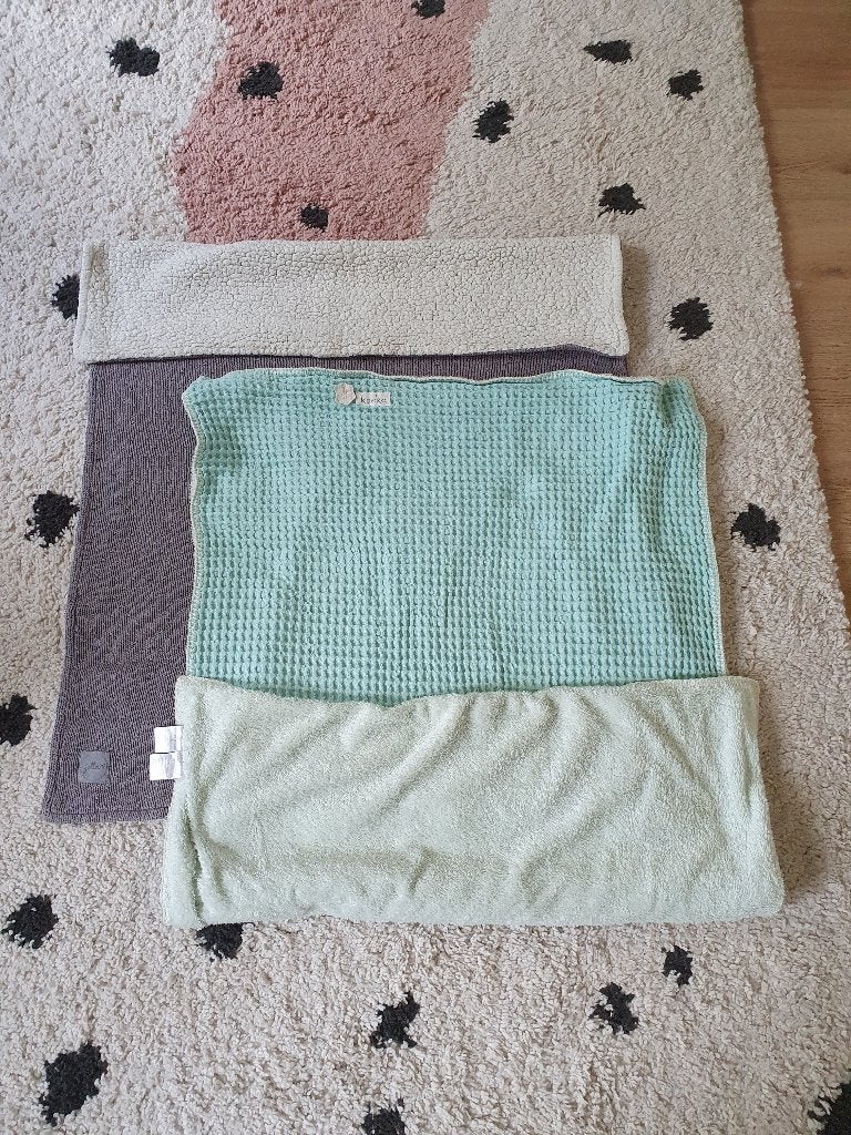 2 warme dekens 100x75 cm, Gebruikt, Koeka, Ophalen of Verzenden, Gevoerd