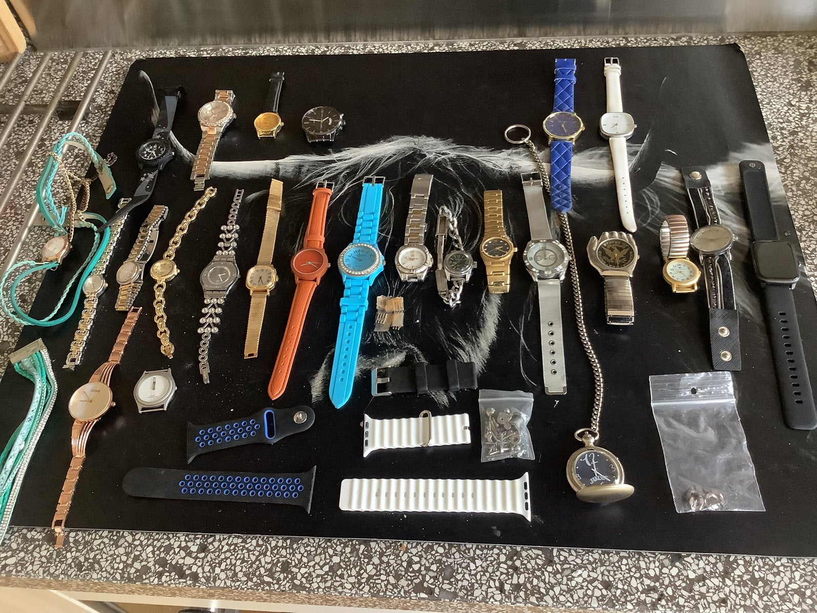 Horloge, Overige merken, Staal, Polshorloge, Ophalen of Verzenden