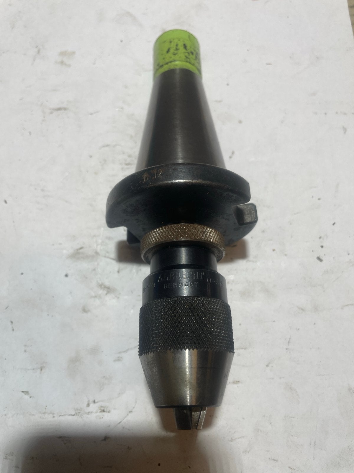 Albrecht boorkop met opname 0-1/4 inch - Made in Germany, Doe-het-zelf en Verbouw, Gereedschap | Boormachines, Ophalen, Gebruikt
