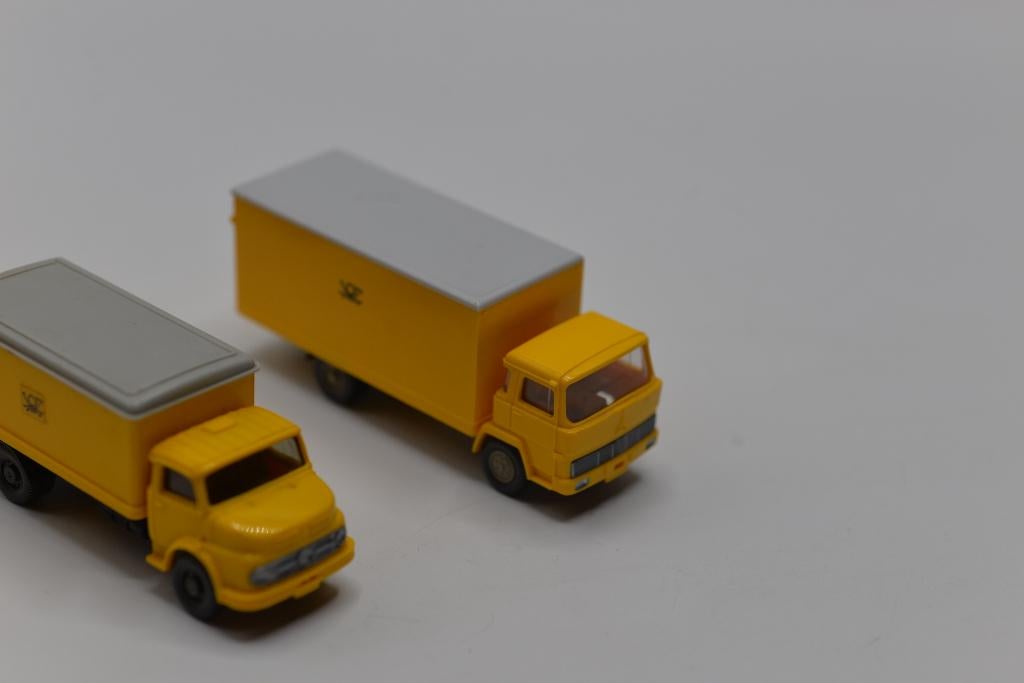 3X Wiking Deutsche Post Mercedes, Magirus, Wiking, -, -, Wiking
