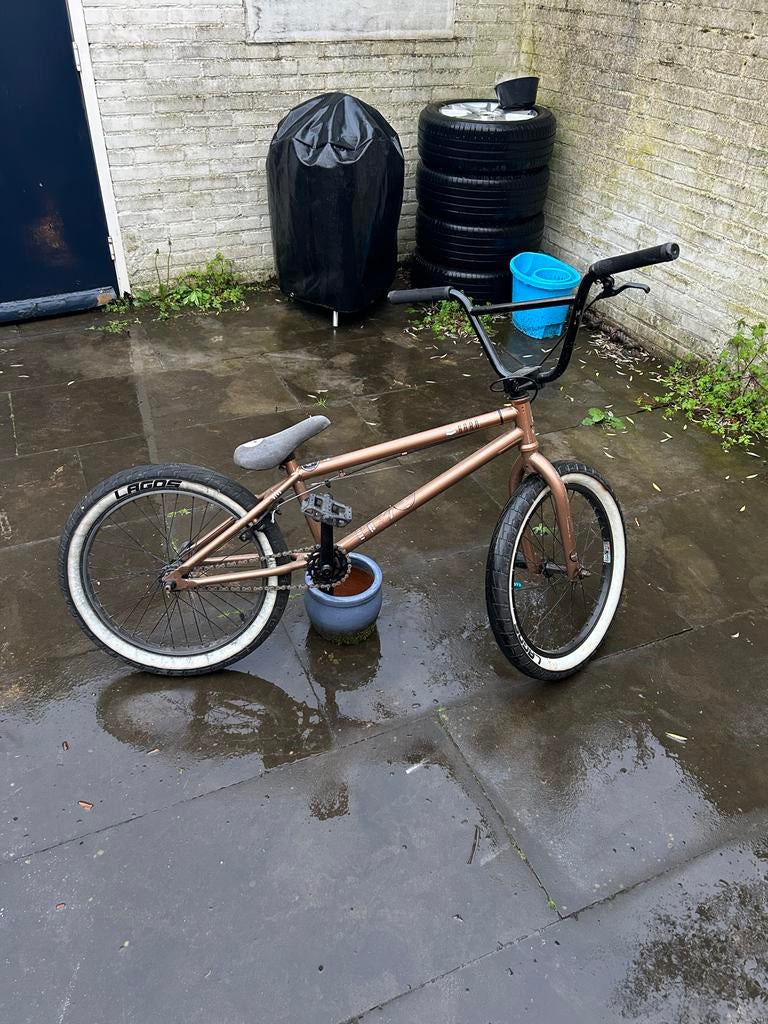 BMX Fiets haro, Fietsen en Brommers, Ophalen, Staal, Velgrem, Voetsteunen