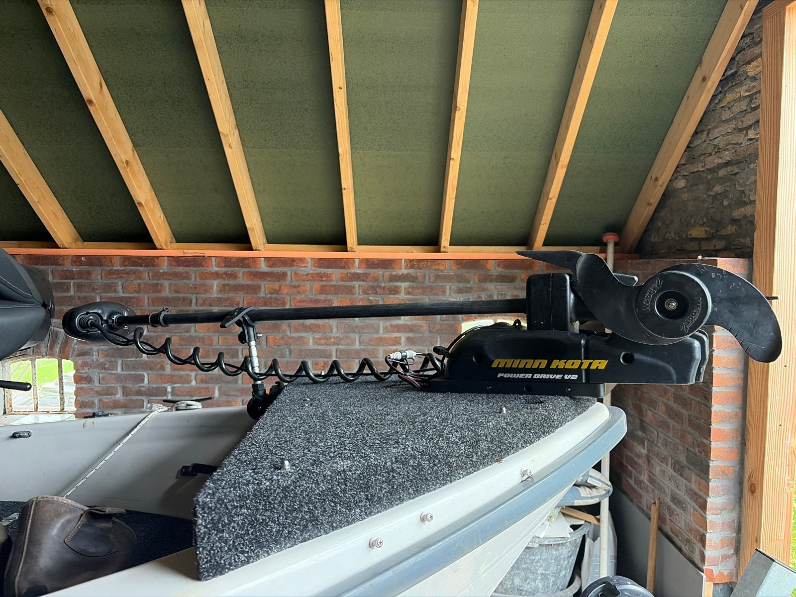 Minn Kota PowerDrive V2 i-Pilot fronttroller, Ophalen of Verzenden, Gebruikt