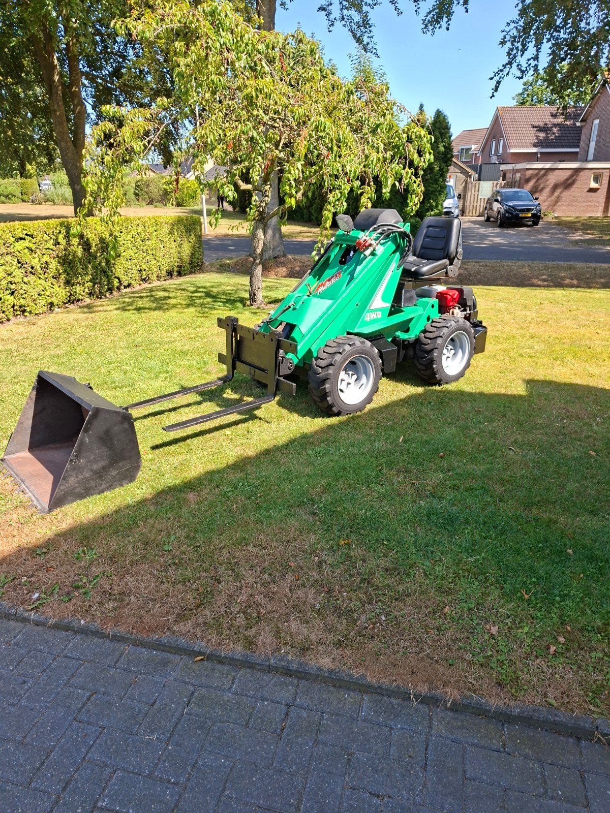 Avant 513 4x4 duospeed shovel wiellader knikmops, Ophalen, Wiellader of Shovel