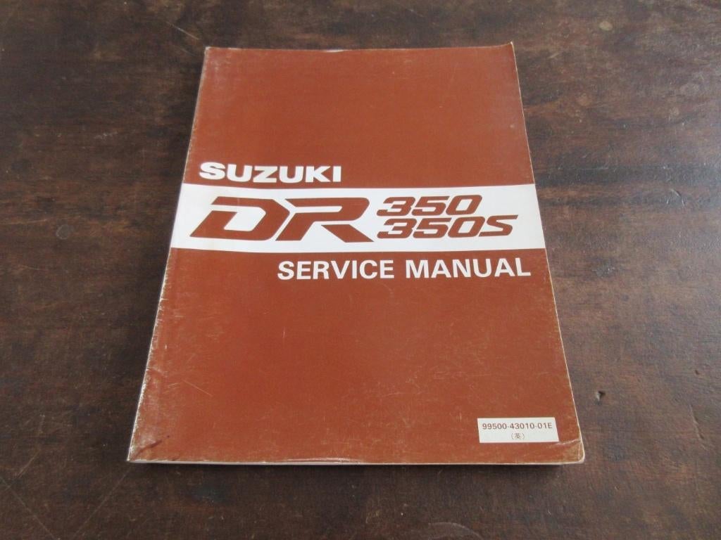 Suzuki DR350 DR350S werkplaatshandboek manual, Ophalen of Verzenden, Suzuki